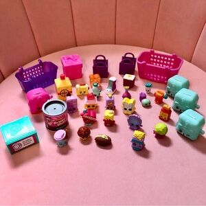 30+ Lot of Mixed Shopkins  - Drinky Dinks Chef Club Lantern etc...